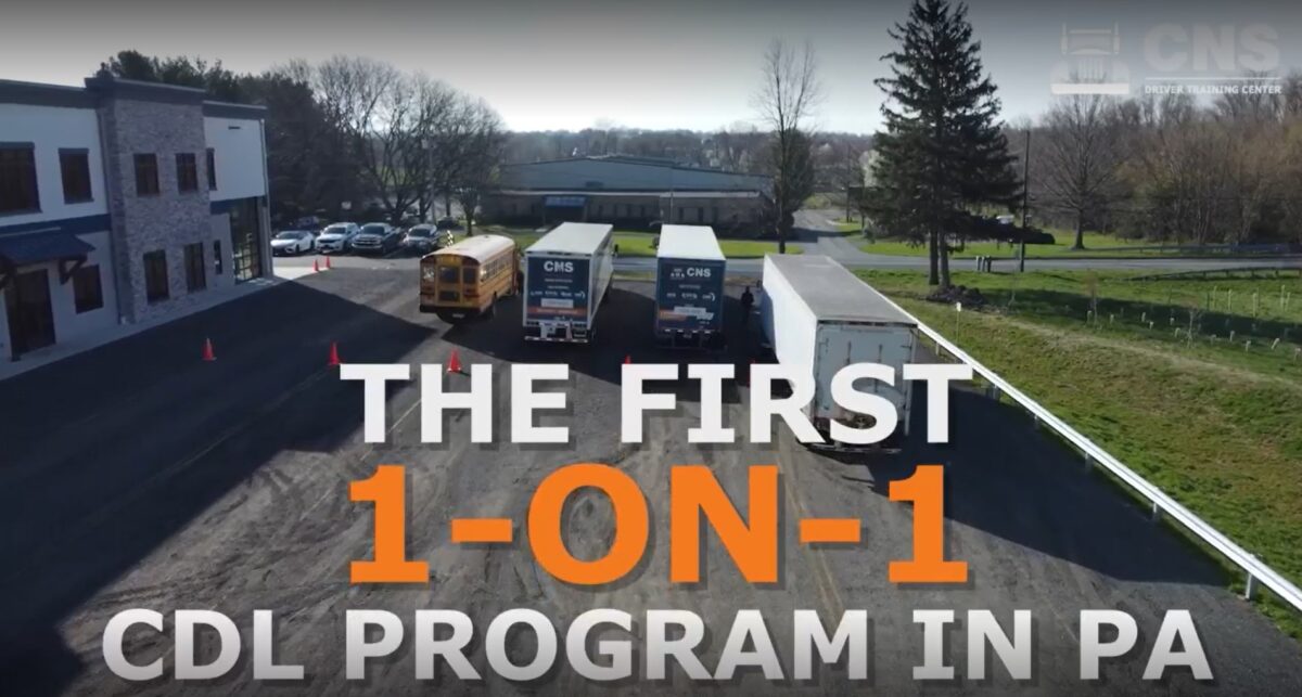 You are currently viewing CNS Driver Training Center is the First 1-on-1 Class A and Hotshot CDL School in PA