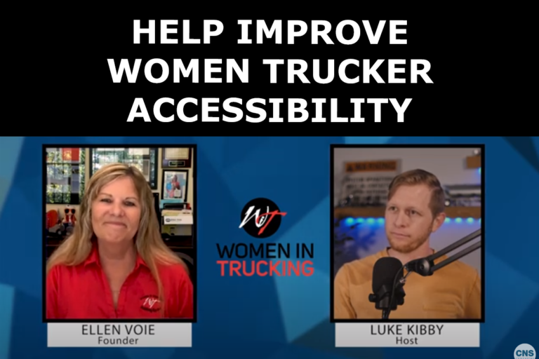 What Fleets and Drivers Can Do to Help Improve Women Trucker Accessibility